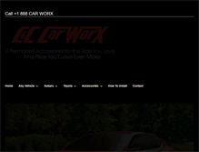Tablet Screenshot of mycarworx.com